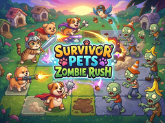 Mchezo Survivor Pets: Zombie Rush