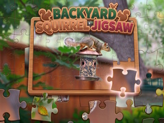Mchezo Backyard Squirrel Jigsaw