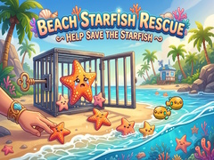 Mchezo Beach Starfish Rescue