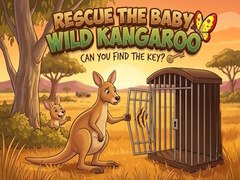 Mchezo Rescue the Baby Wild Kangaroo