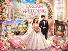 Mchezo Dream Wedding Dress Up