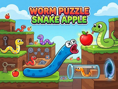 Mchezo Worm Puzzle: Snake Apple