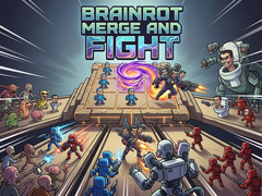 Mchezo Brainrot Merge and Fight
