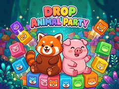 Mchezo Drop Animal Party