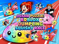 Mchezo Jigsaw Puzzle: Roblox Dumpling Squishy Race