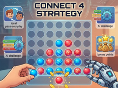 Mchezo Connect 4 Strategy