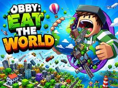 Mchezo Obby: Eat the World