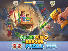 Mchezo Color Screw - Rescue Puzzle