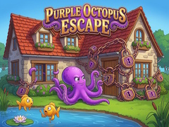 Mchezo Purple Octopus Escape