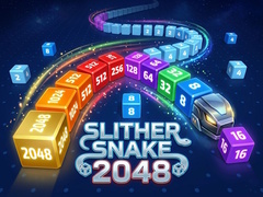 Mchezo Slither Snake 2048