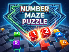 Mchezo Number Maze Puzzle