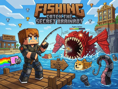 Mchezo Fishing: Catch the Secret Brainrot