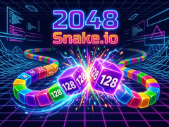Mchezo 2048 Snake.io