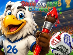Mchezo World Cup 2026 Coloring