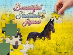 Mchezo Beautiful Stallion Jigsaw
