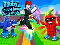 Mchezo Robby: Double jump for brainrots