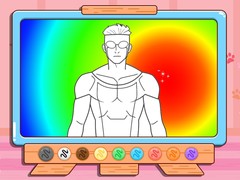 Mchezo Coloring Book: Invincible