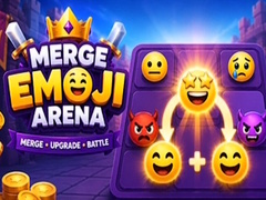 Mchezo Merge Emoji Arena