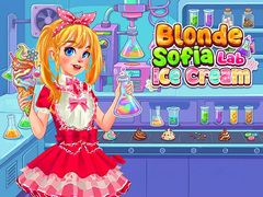 Mchezo Blonde Sofia: Lab Ice Cream