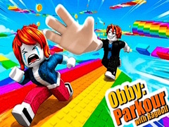 Mchezo Obby: Parkour with Ragdoll