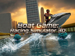 Mchezo Boat Game: Racing Simulator 3D