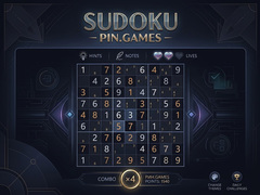 Mchezo Sudoku - Pin.Games