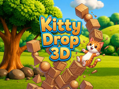 Mchezo Kitty Drop 3D
