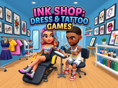 Mchezo Ink Shop: Dress & Tattoo Games