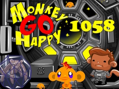 Mchezo Monkey Go Happy Stage 1058