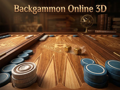 Mchezo Backgammon Online 3D