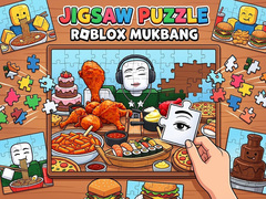 Mchezo Jigsaw Puzzle: Roblox Mukbang