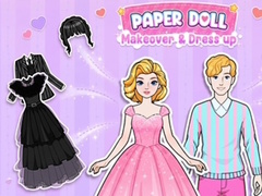 Mchezo Paper Doll Makeover & Dress Up