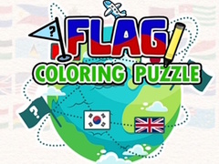 Mchezo Flag Coloring Puzzle