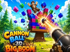 Mchezo Cannon Ball 3D Big Boom