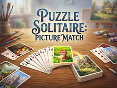 Mchezo Puzzle Solitaire Picture Match