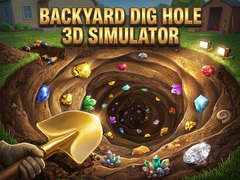 Mchezo Backyard Dig Hole 3D Simulator