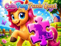 Mchezo Cute Pony Puzzle Quest