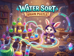 Mchezo Water Sort Brain Puzzles