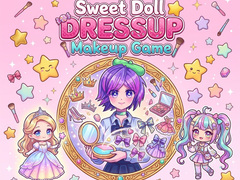 Mchezo Sweet Doll Dressup Makeup Game