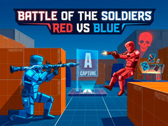 Mchezo Battle of the Soldiers Red vs Blue