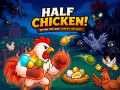Mchezo Half Chicken