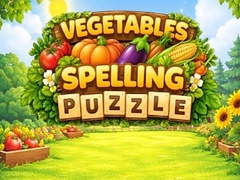 Mchezo Vegetable Spelling Puzzle