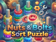 Mchezo Nuts & Bolts Sort Puzzle