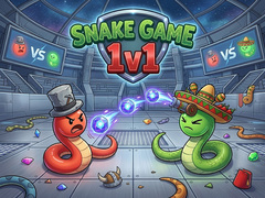 Mchezo Snake Game 1v1