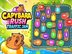 Mchezo Capybara Rush Traffic Jam