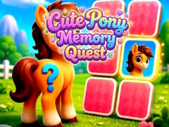 Mchezo Cute Pony Memory Quest