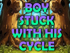Mchezo Boy Stuck with His Cycle
