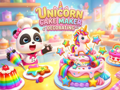 Mchezo Unicorn Cake Maker Decorating 