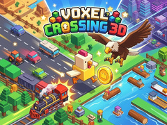 Mchezo Voxel Crossing 3D