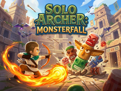 Mchezo Solo Archer: Monsterfall